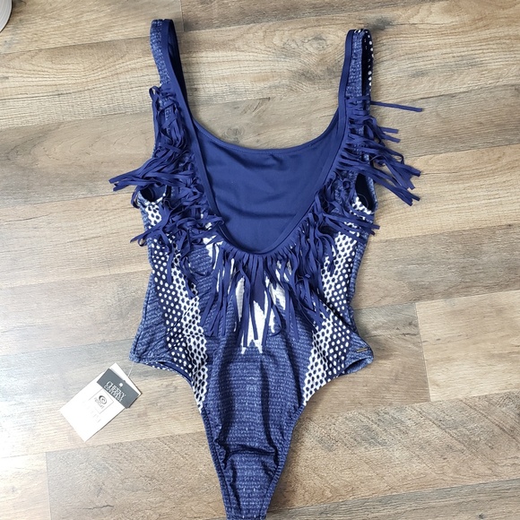 🆕️ Rip Curl | Navy Tribal One Piece Swimsuit - Picture 3 of 7